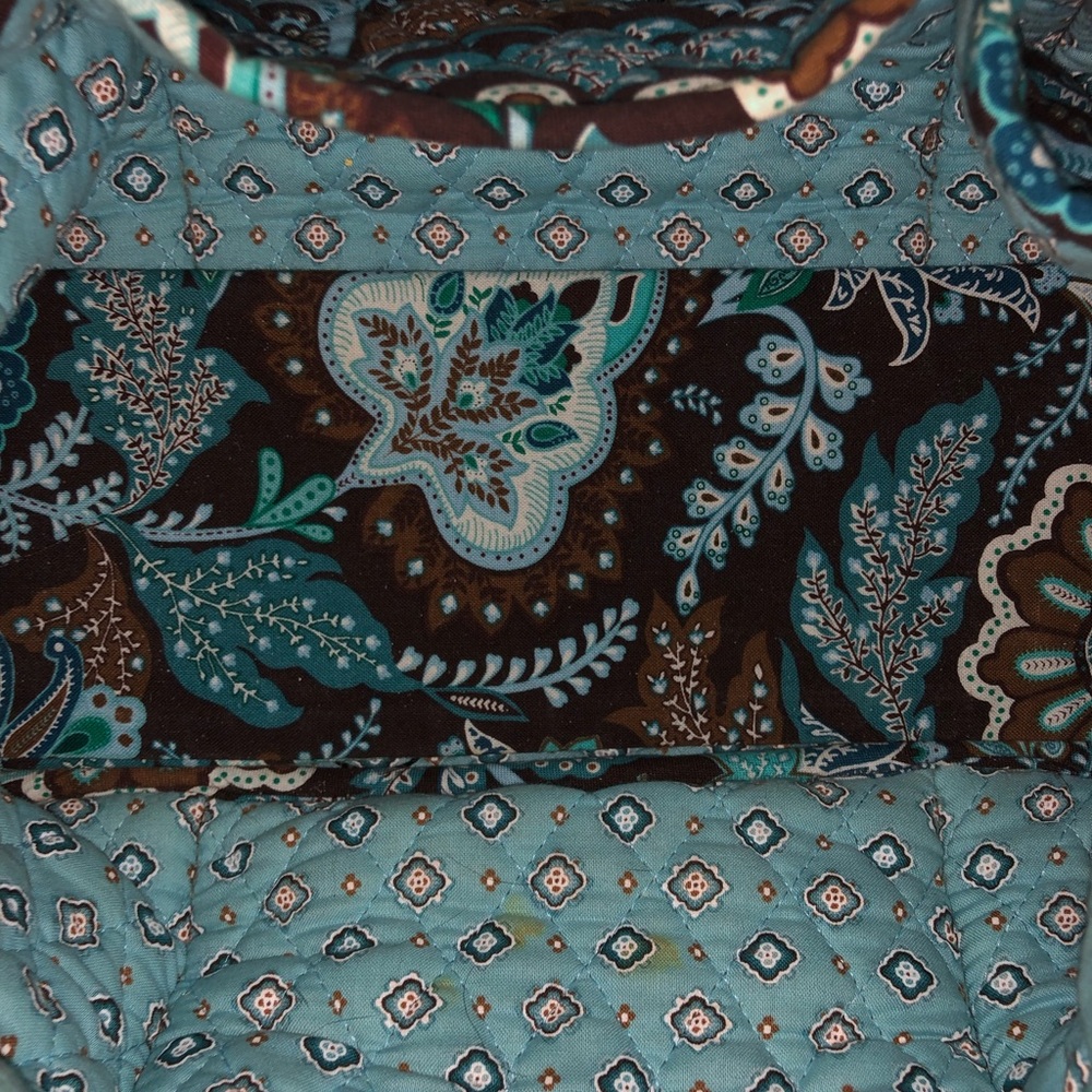 Vera Bradley Java Blue Bag With Wallet/Cardholder - image 2